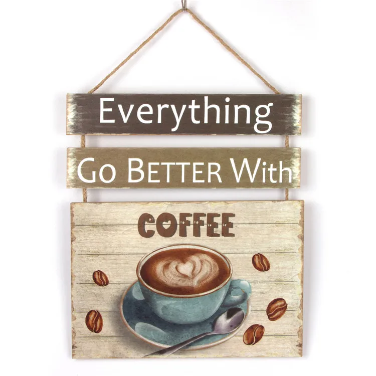 
Poster picture frame MDF Wood Sign Wall Hanging plaques For Home Decoration 