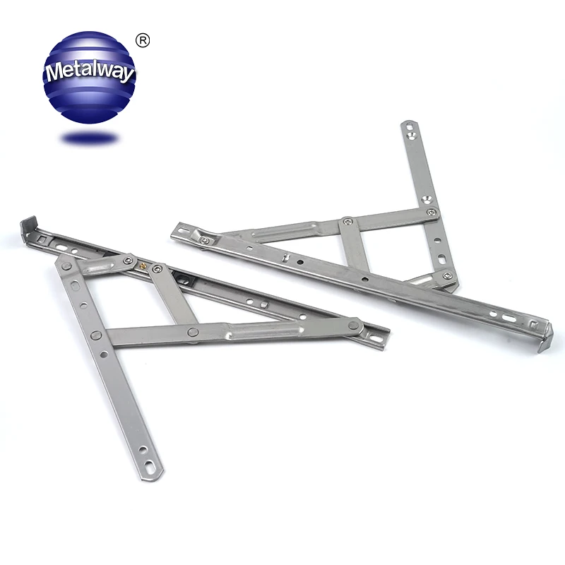 oem low price adjustable casement  aluminium window friction stay riction stays hinges for window
