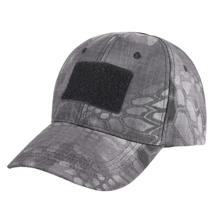 HT-10 Summer Outdoor Waterproof Mens Baseball Cap High Quality Tactical Camouflage with Printed Python Pattern Style