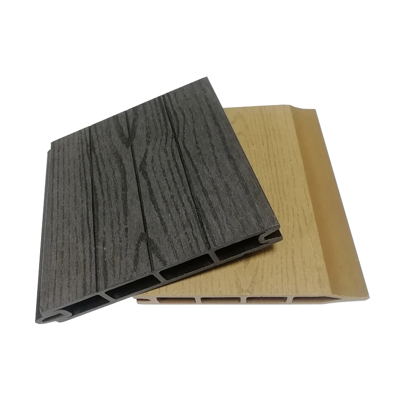 Wholesale low maintenance euro style multiple colors garden wpc aluminum composite fence for yard