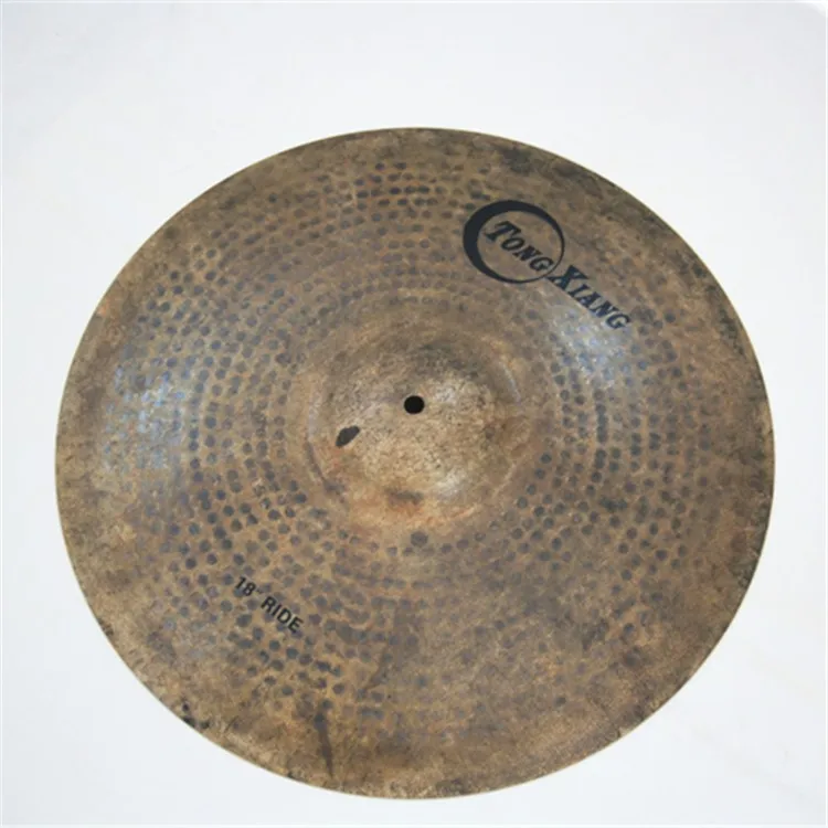 18 inch ride manual cymbal black cymbals for sale