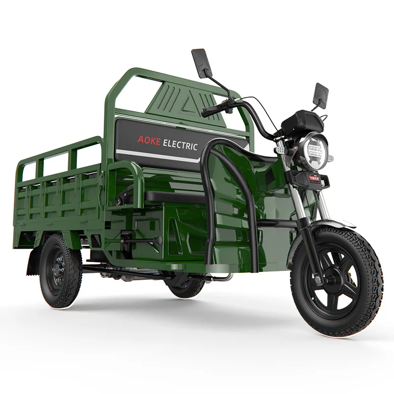 High-quality aluminum alloy large-capacity cargo delivery truck electric tricycle