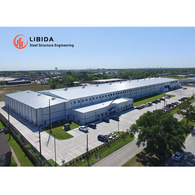 Customized Commercial Metal Building Light Prefabricated High Rise Steel Structure Office Hotel Building