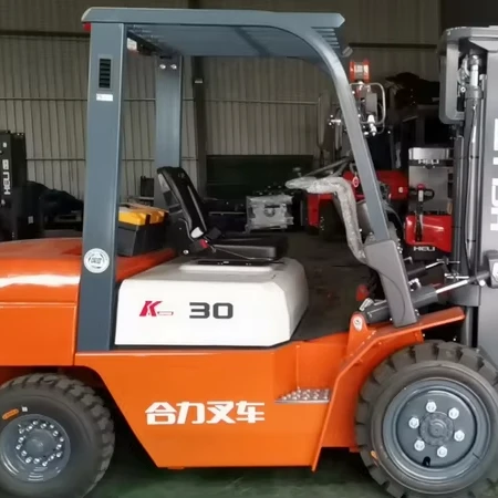 CPC30 Rated Loading Capacity 3 ton hydraulic diesel forklift solid tire lpg forklift