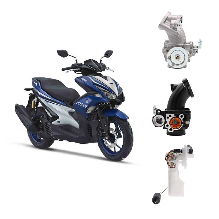 Топливный насос USHI RACING AEROX155 NVX155 корпус дроссельной заслонки пользовательский дизайн логотипа аксессуары для мотоциклов