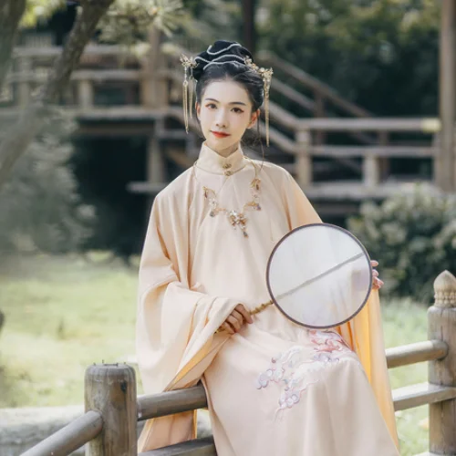 Классическое современное платье ханьфу костюм ханьфу S для выступления на сцене Китайская традиционная китайская детская одежда красного цвета