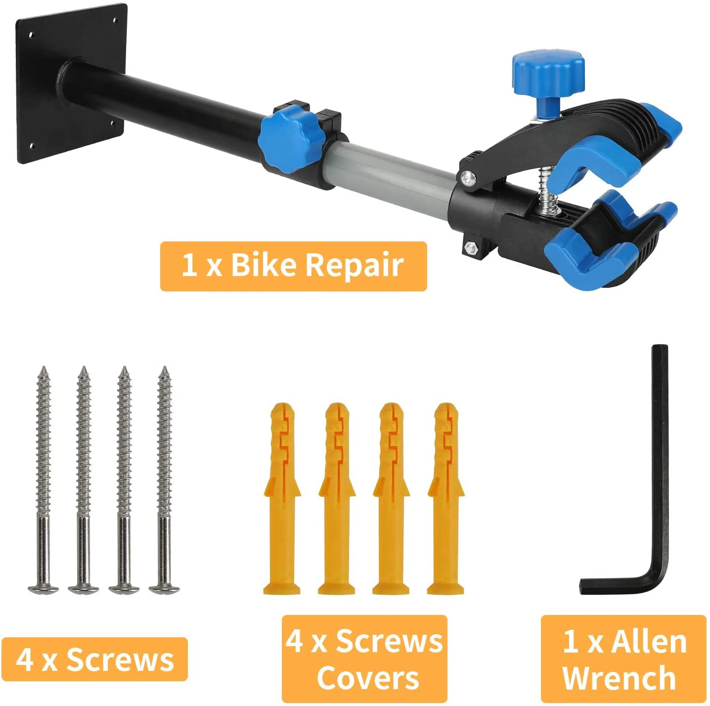 Wall Mount Bicycle Repair Stand Bike Repair Rack for Road Bike