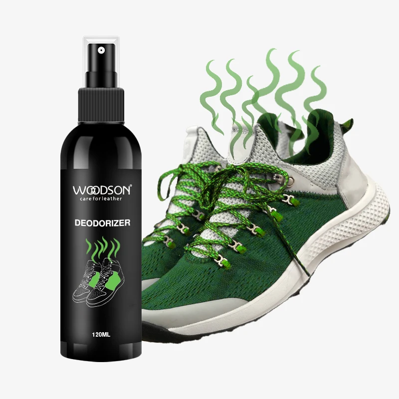 WOODSON Eco-friendly Shoe Deodorant Spray Odor Remover Shoe Fresh Deodorizer Shoe Odor Remover Spray For Sneakers