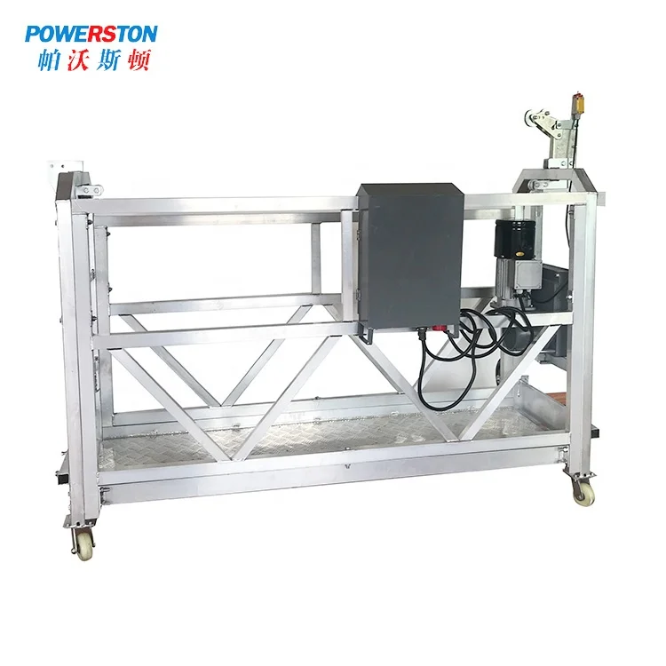 Glass Cleaning Equipment ZLP630 Suspended Work Platform For Building Maintenance