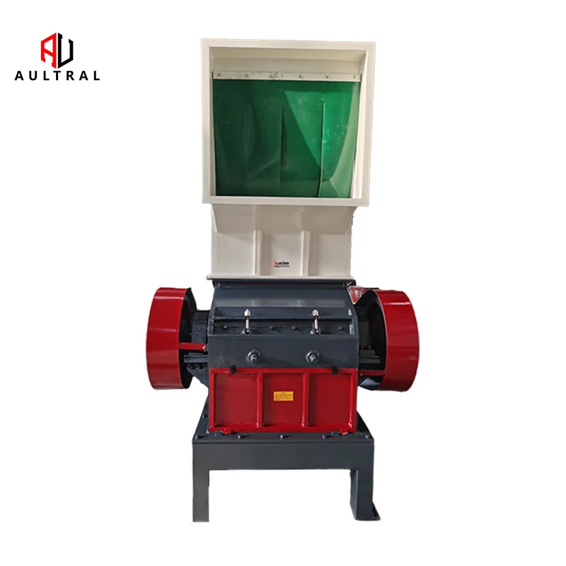 Manufacture Heavy-duty Plastic Crusher PVC Pipe Crushing Machine Waste Rubber Plastic Crusher