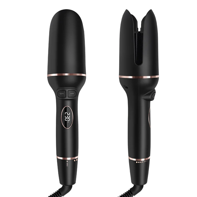 
Magic Rotating Spin LCD Automatic Hair Curler 