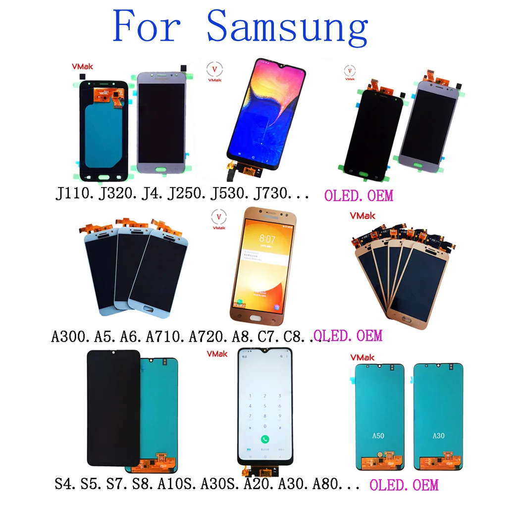 A12 A02  lcd screen for  Samsung galaxy a022 a32 display With  touch screen replacement