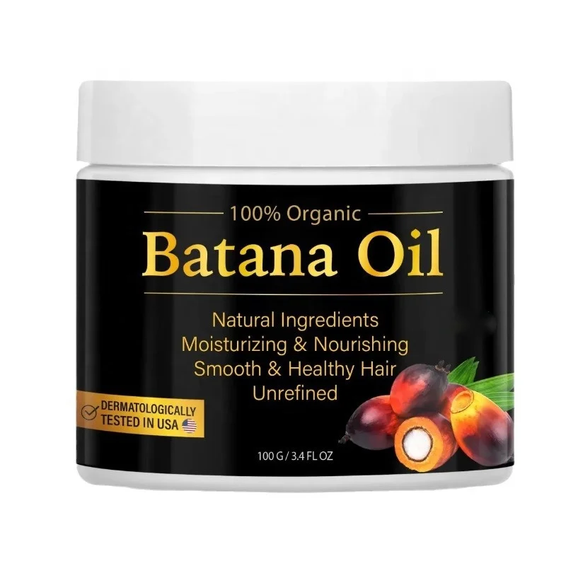 100% Pure & Natural Batana Oil Wholesale Promotes Hair Growth Repair Damaged Batana Hair Oil