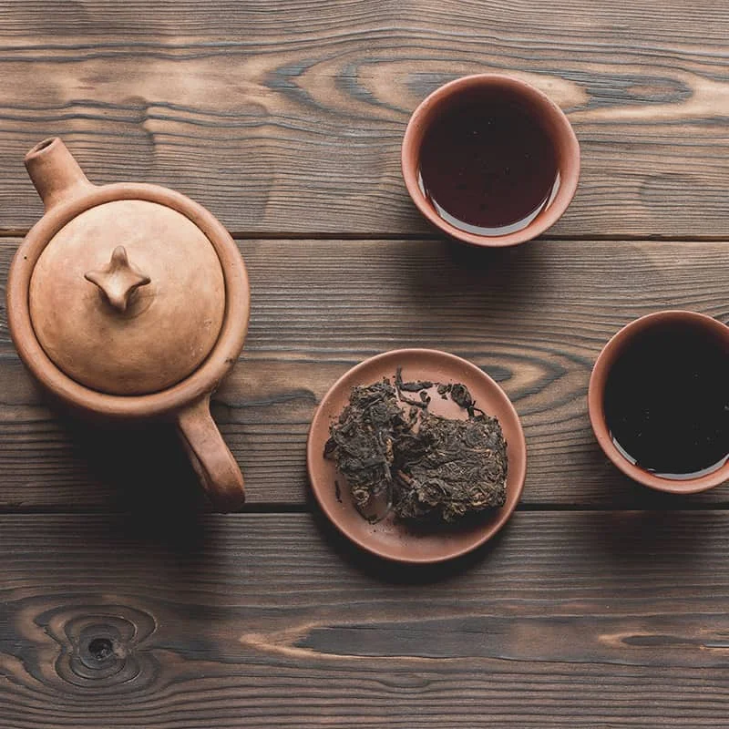 High Grade Fermented Loose Leaf Puer Tea Puer Raw Tea Cake Old Puer Chai Bulk Loose Tea