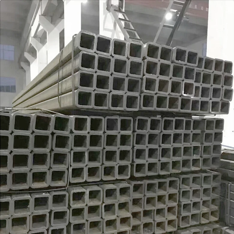 Rectangular Seamless Pipe Customized Size Astm Q235 A36 A105 S355jr Carbon Steel Tube in stock