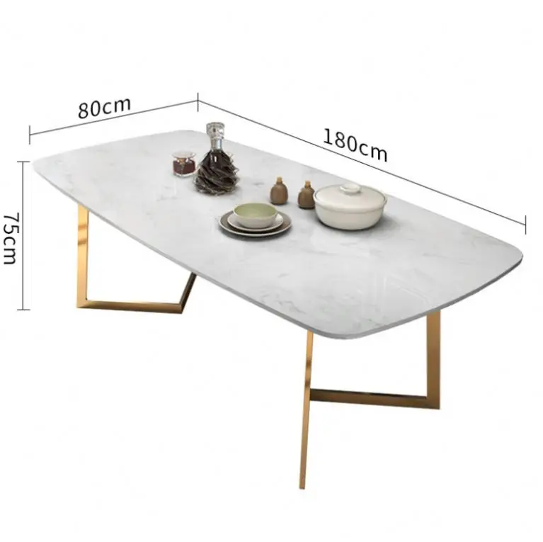 
Nordic ins dining chair marble household dining table and chair combination cafe milk tea dessert shop flannel chair table 