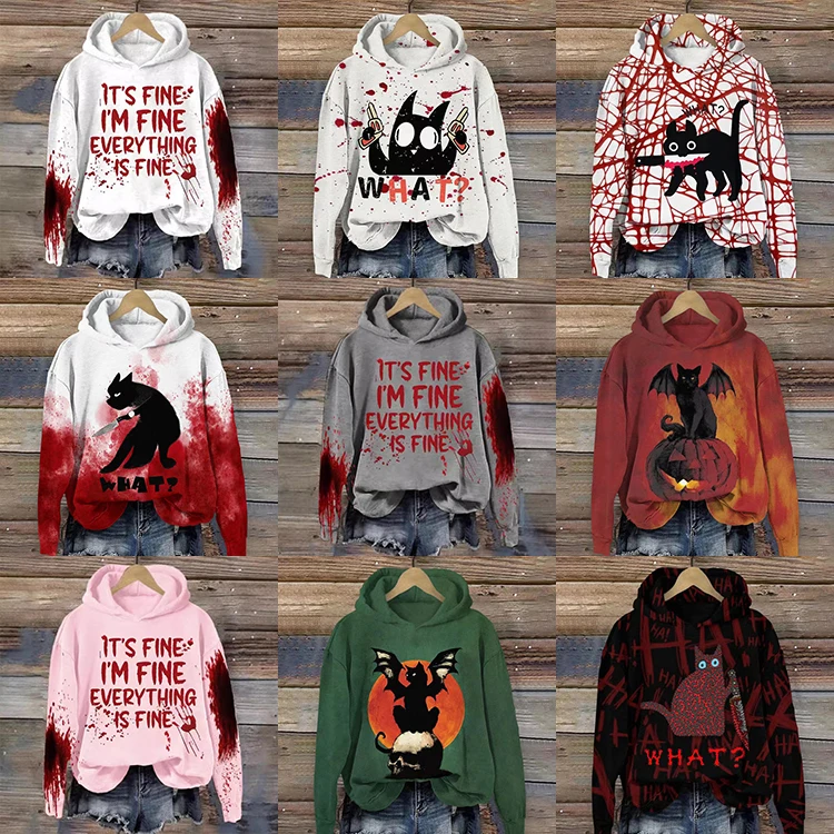 hoodie set Custom logo printed high quality knitted embossed embroidered oversized Heavyweight crop top women hoodies sweatshirt