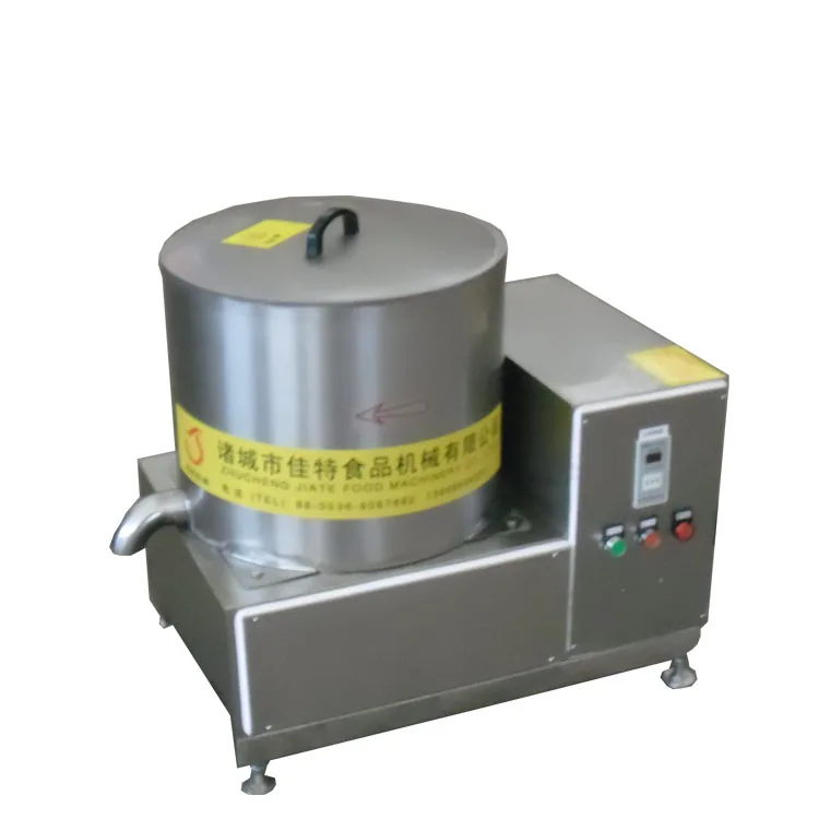 Semi automatic fried food deoiler machine  peanut oil removing machine deoiling machine