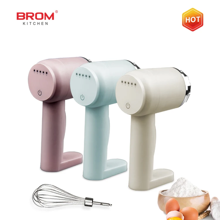 kitchen appliances dough kneading multi purpose usb rechargeable hand beater wireless portable electric cordless egg mixer