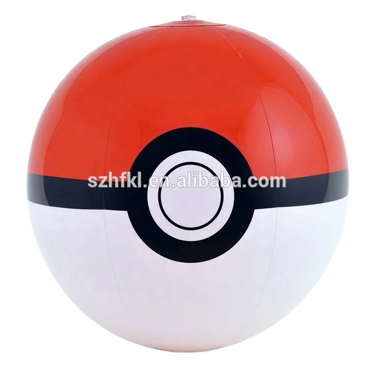 china supplier manufacturer inflatable pokemon pokeball