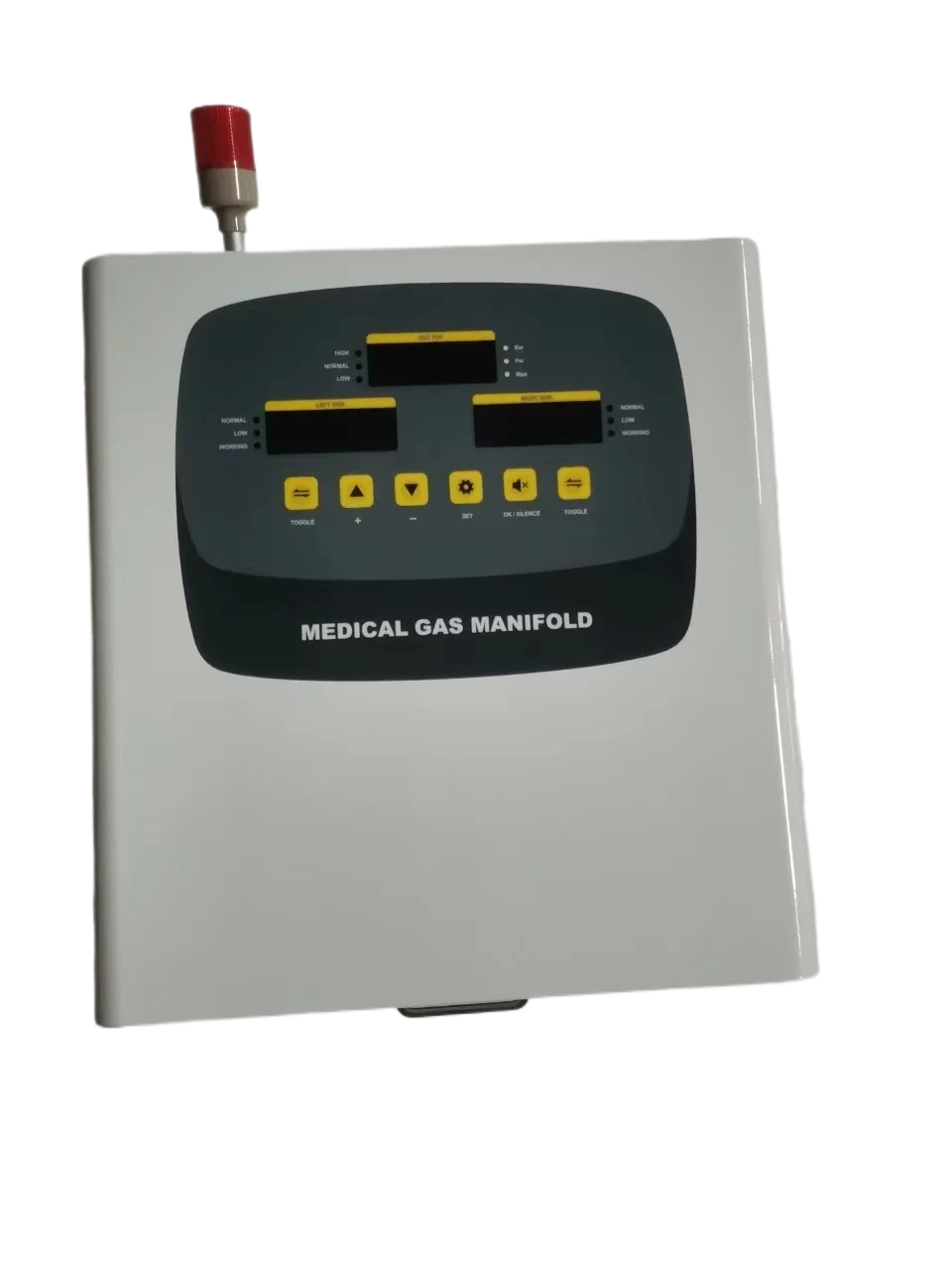 Customized Automatic Bus Center Oxygen Gas Control Cabinet Liquid Crystal Display Medical Gas Station Rehabilitation Equipment