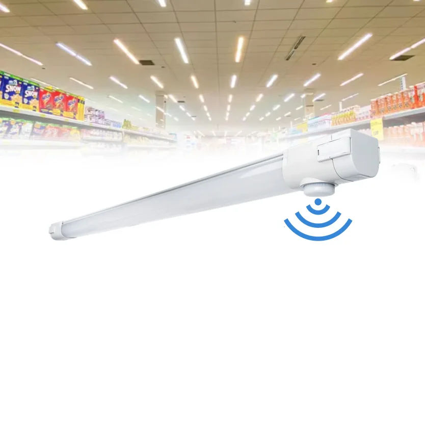 Sensor Lights 20w/25w/30w/36w Adjustable Saa Cert Led Tri-Proof Light Fixture