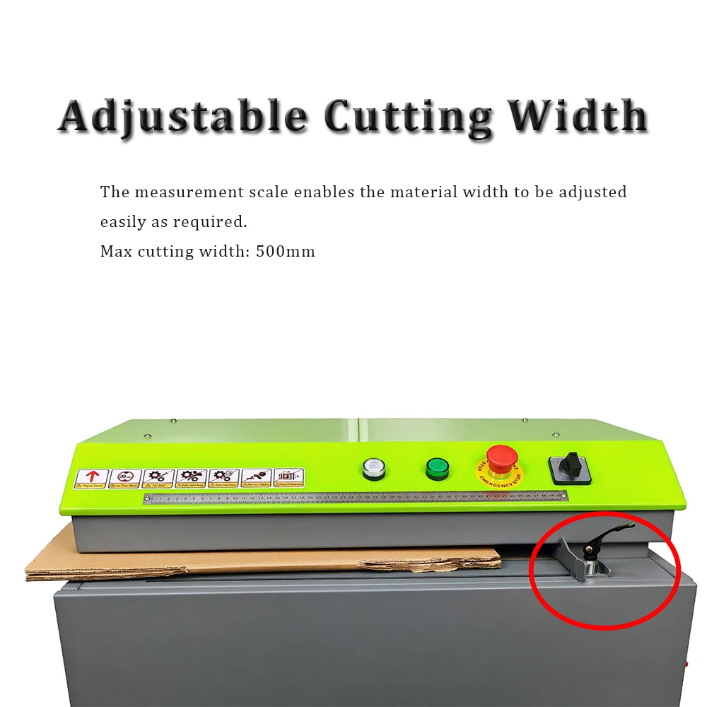 Super Factory Mini Paper Shredder Head Strip Cut Reuse Corrugated Kraft Paper Shredder Parts For Box