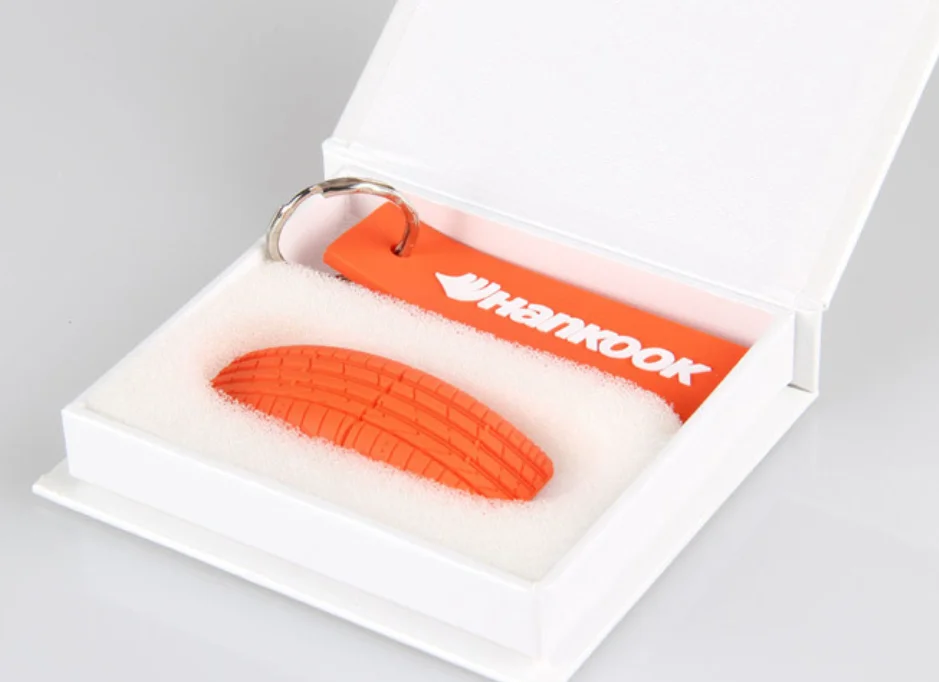 soft PVC rubber silicone car Tire shape deboss emboss engrave 2D 3D shape  USB flash drive keychain keyring gift