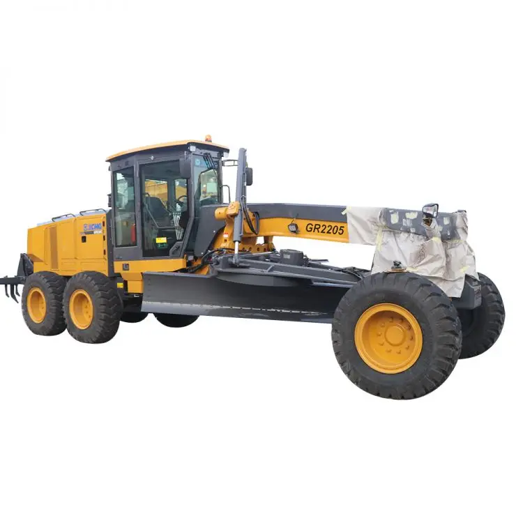 220hp China Brand New Super Heavy Gr2205III Xcm g Auto Motor Grader with Spare Parts