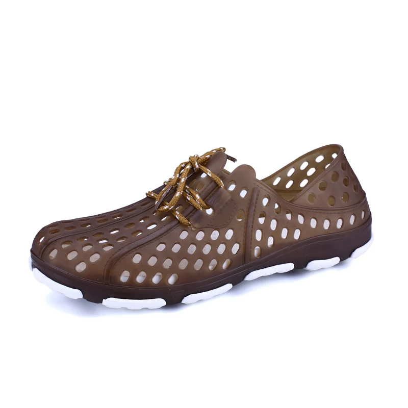 
Пляжная обувь Crocs для мужчин, оптовая продажа, Китай, легкие износостойкие пляжные прогулочные сандалии, перерабатываемая обувь для плавания 