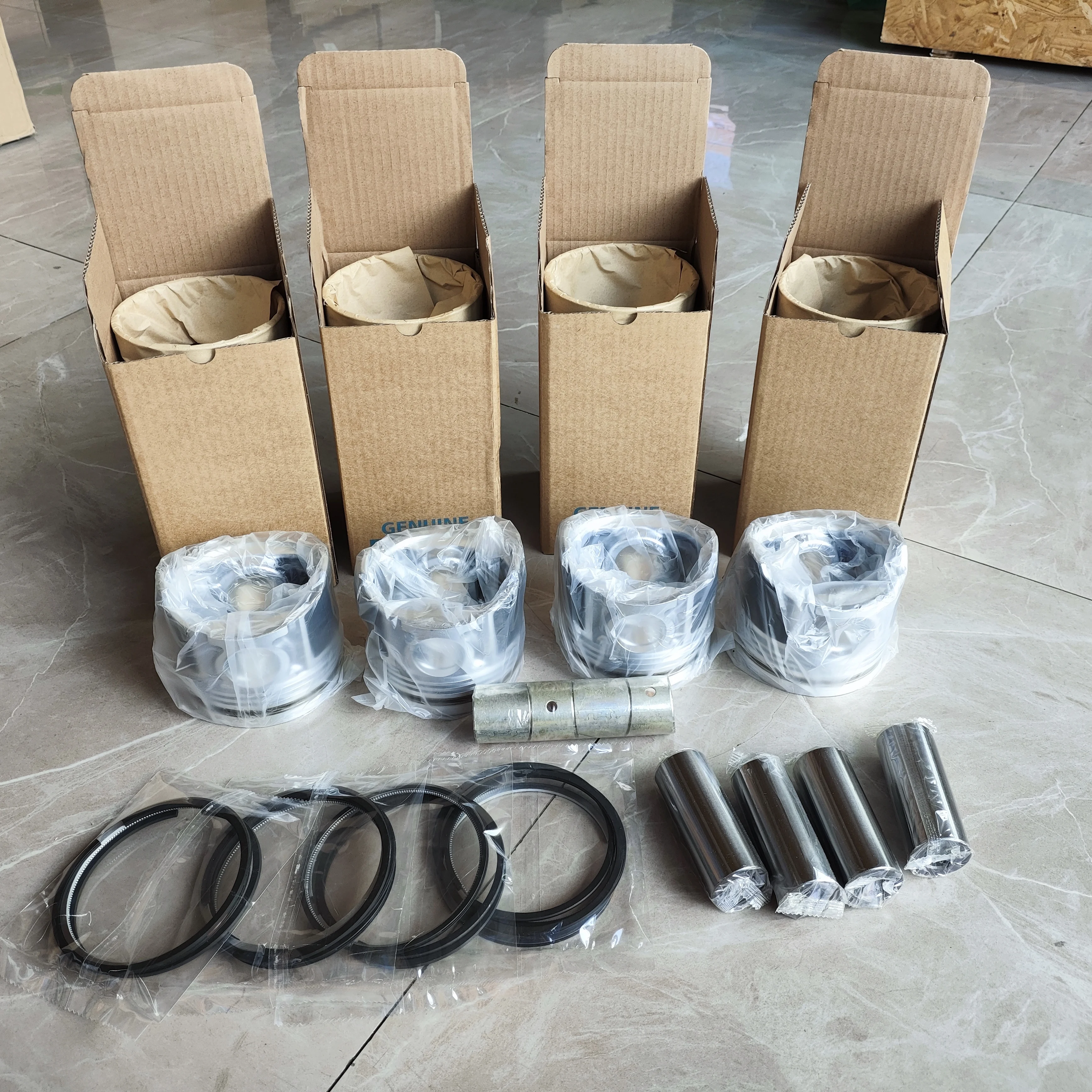 4BG1 liner kit piston  liner piston ring pin for 4BG1TABFB engine parts