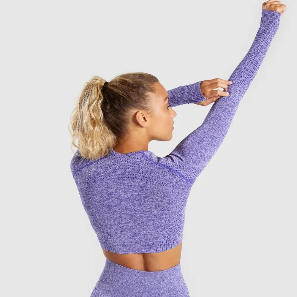 Top Quality Supplex Sequin Crop Top Women High Impact Women Crop Tank Top