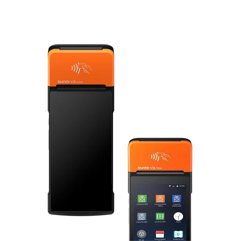 
 Терминал оплаты Summi v2 PRO nfc с системой оплаты с картой, android, все в одном, портативная Биллинговая машина для малого бизнеса  