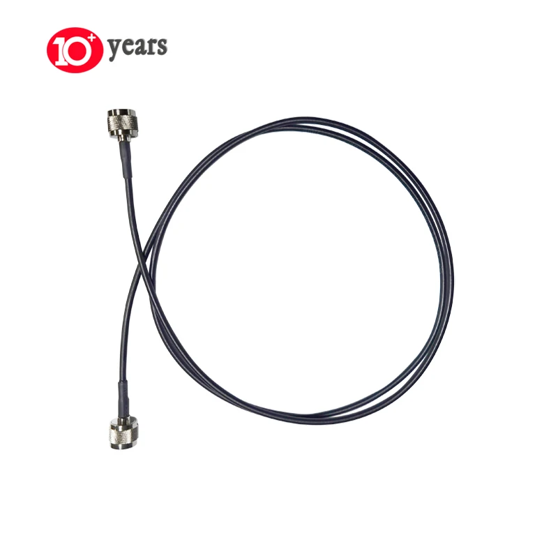 50 Ohm coaxial cable 25 ohm 100mm N male to N male Extension RG 58 or LMR 200 Cable pigtail wire extension cable