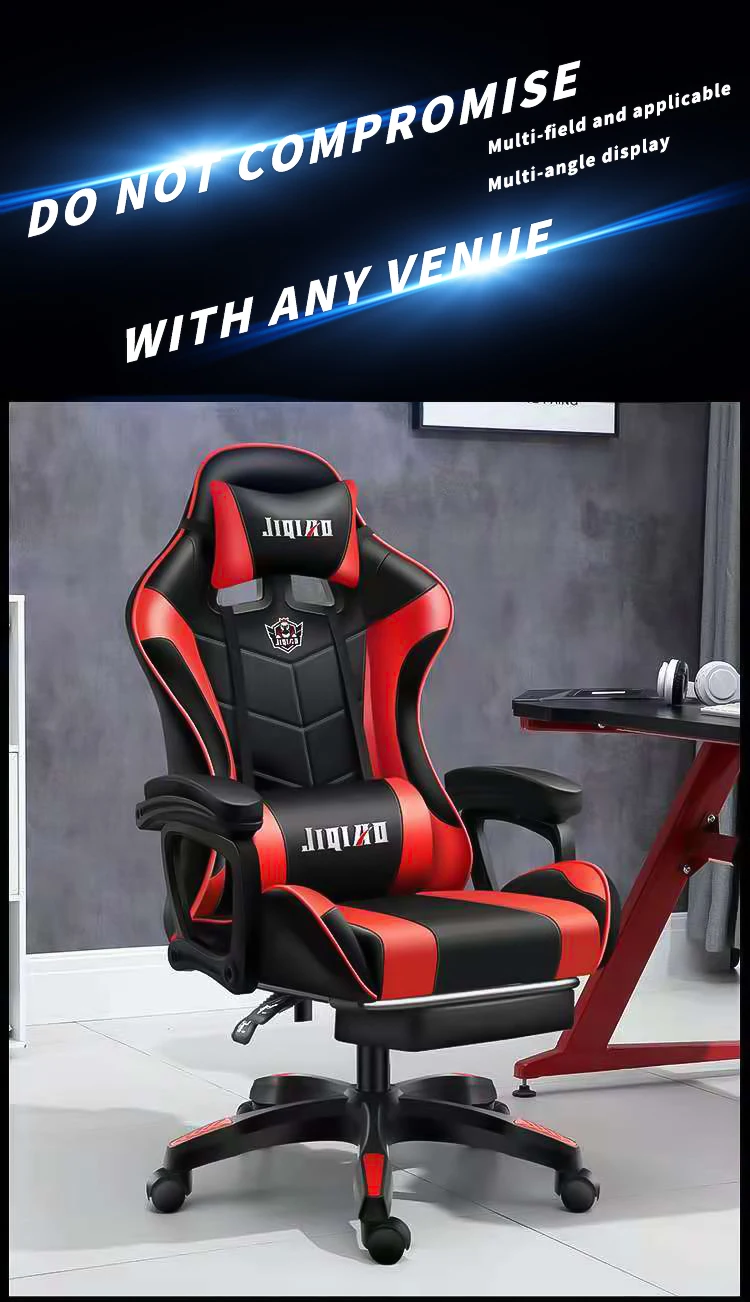 Hot Sale Game Chairs Factory Cheap Price Revolving Game Race Chair For Games With Footrest