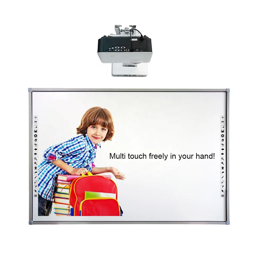 83 inch Trace board interactive whiteboard smart board with free download interactive whiteboard software