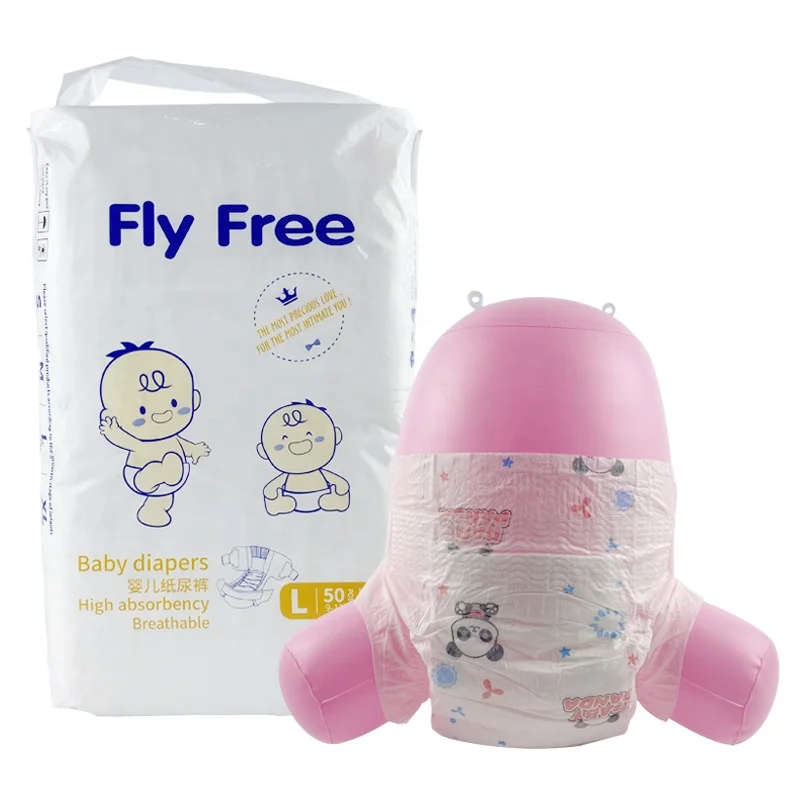 OEM China Pampering Diapers Custom Cheapest Extra Absorbent Sleepy Baby Nappies Diaper
