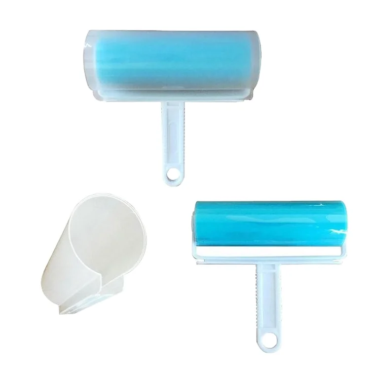 Luxury manual lint roller sofa clothes cleaning lint pet hair remover sticky lint roller long