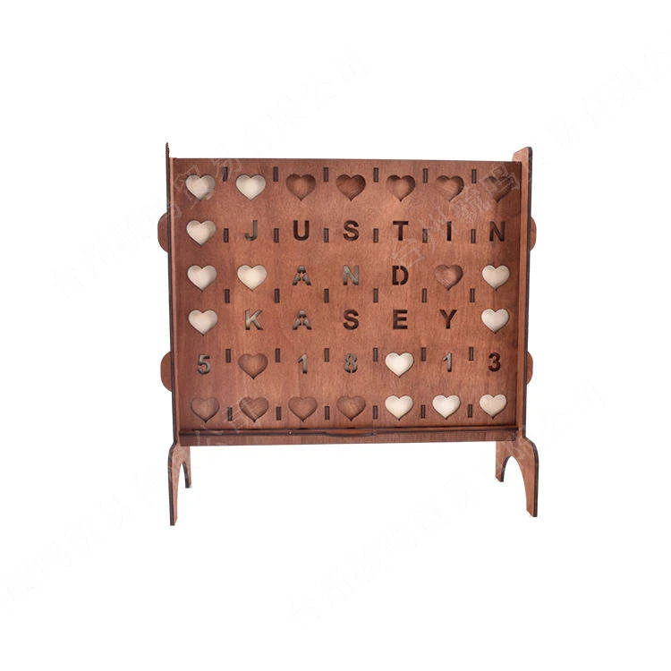 Outdoor Entertainment Quad Chess Advanced Wooden Four Connect Game Set