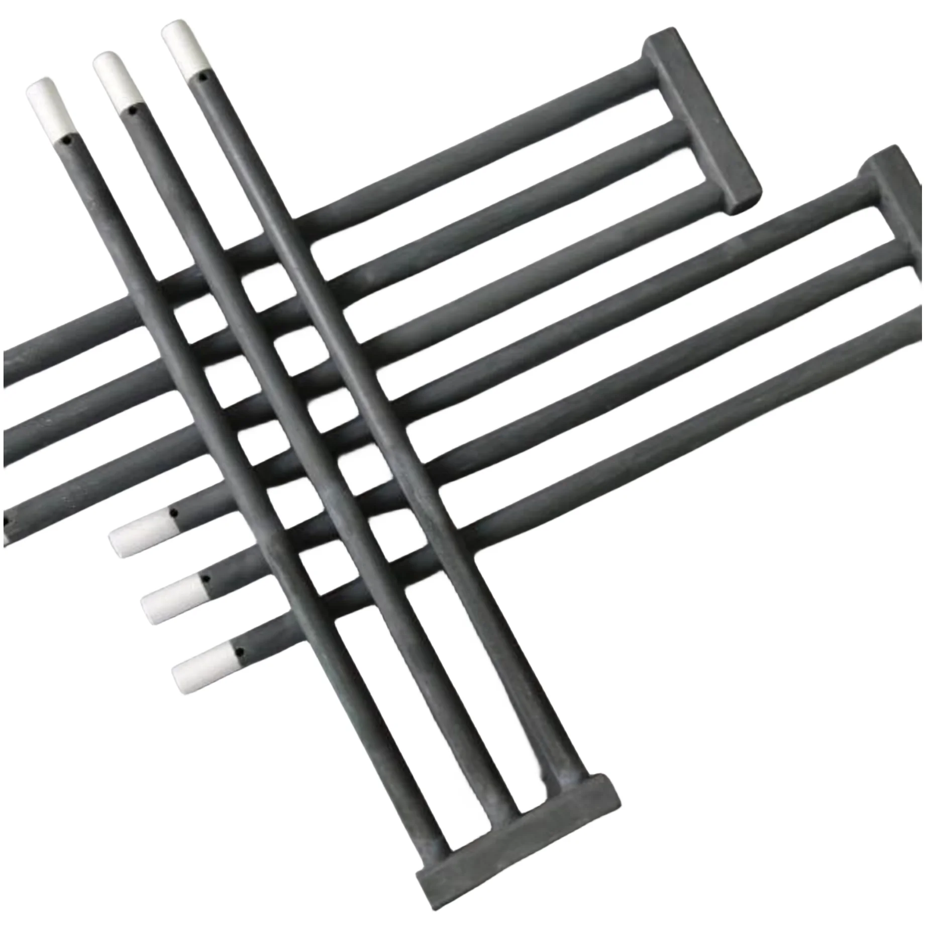 1625C U W I High Temperature Spiral Sic Heater Silicon Carbide Furnace Heating Element