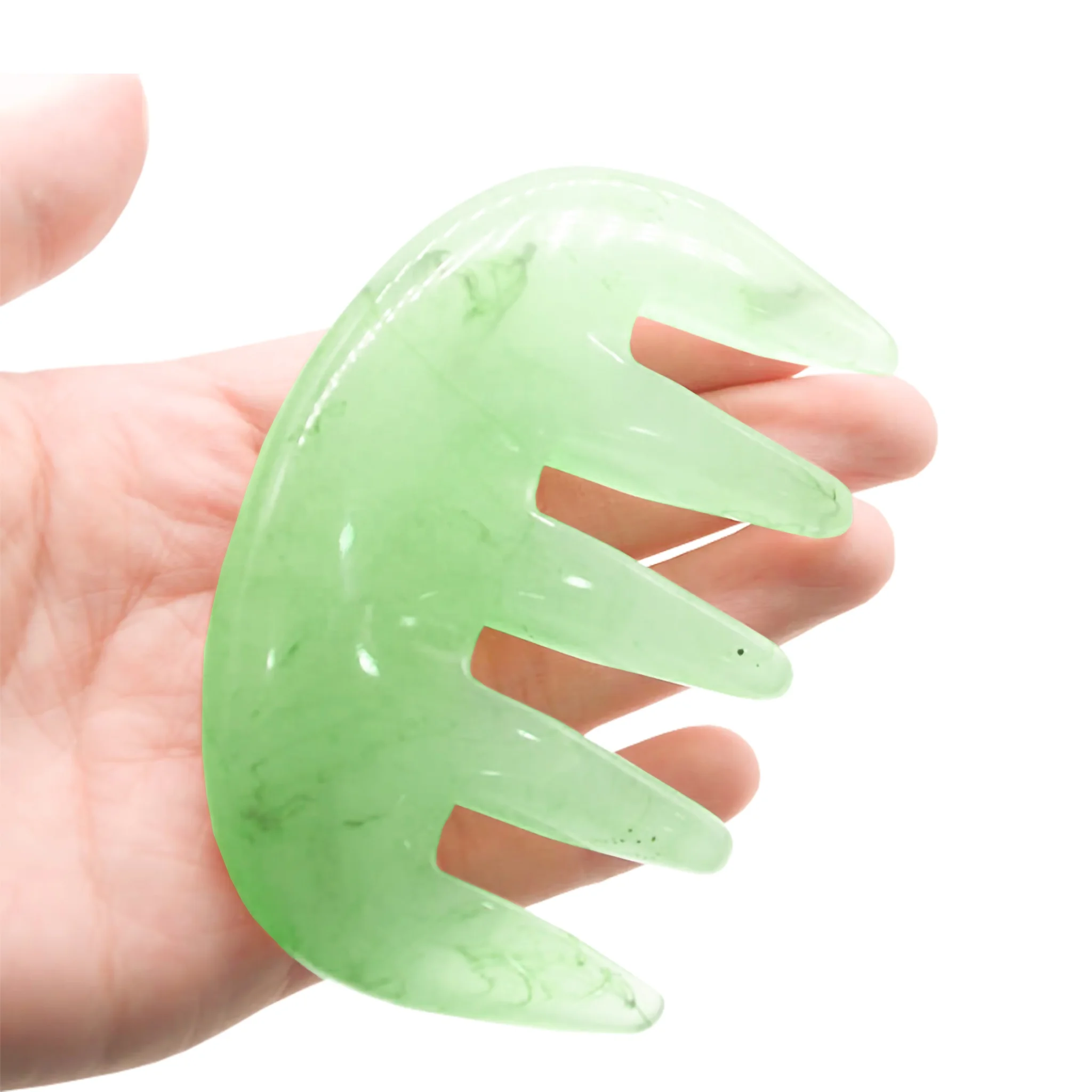 Chinese Traditional Trigger Point Therapy Guasha Scraping Massage Comb Wide Tooth Hair Comb Head Massage Scraping Comb