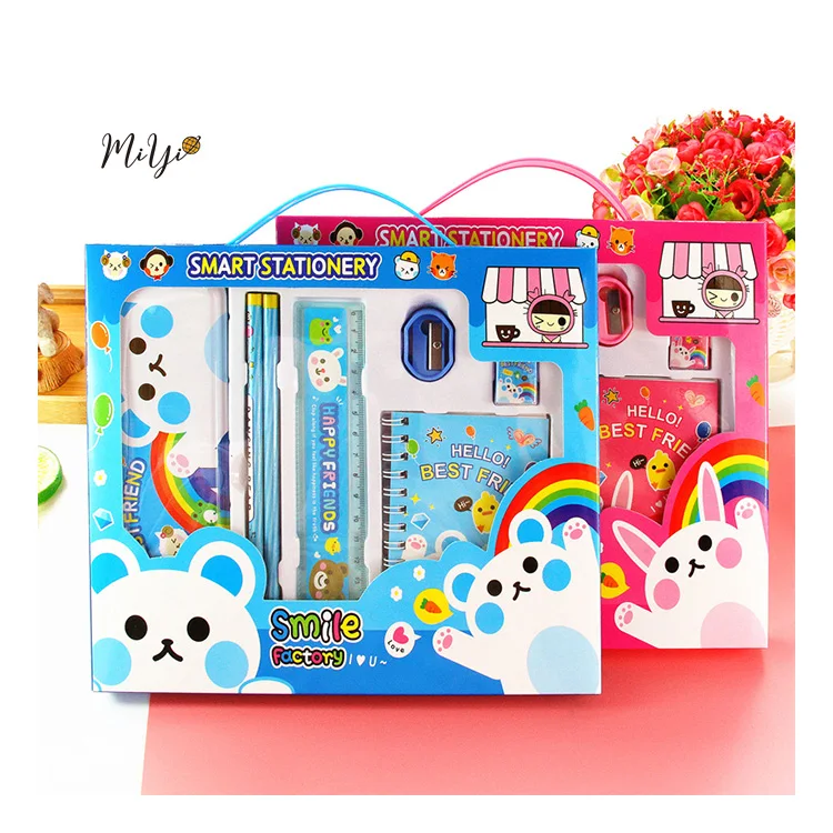 design competitive price kawaii custom cute stationary gift accessories stationary and school supplies girls