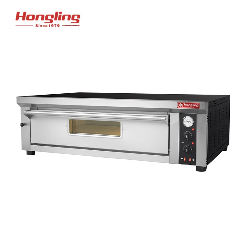 PZE-602 Industrial Bakery Machines Double Deck Luxurious Electric Pizza Oven