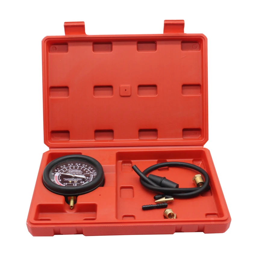 TU-1 Car Fuel Pump & Vacuum Tester Gauge Leak Carburetor Pressure Diagnostics Tool Kit