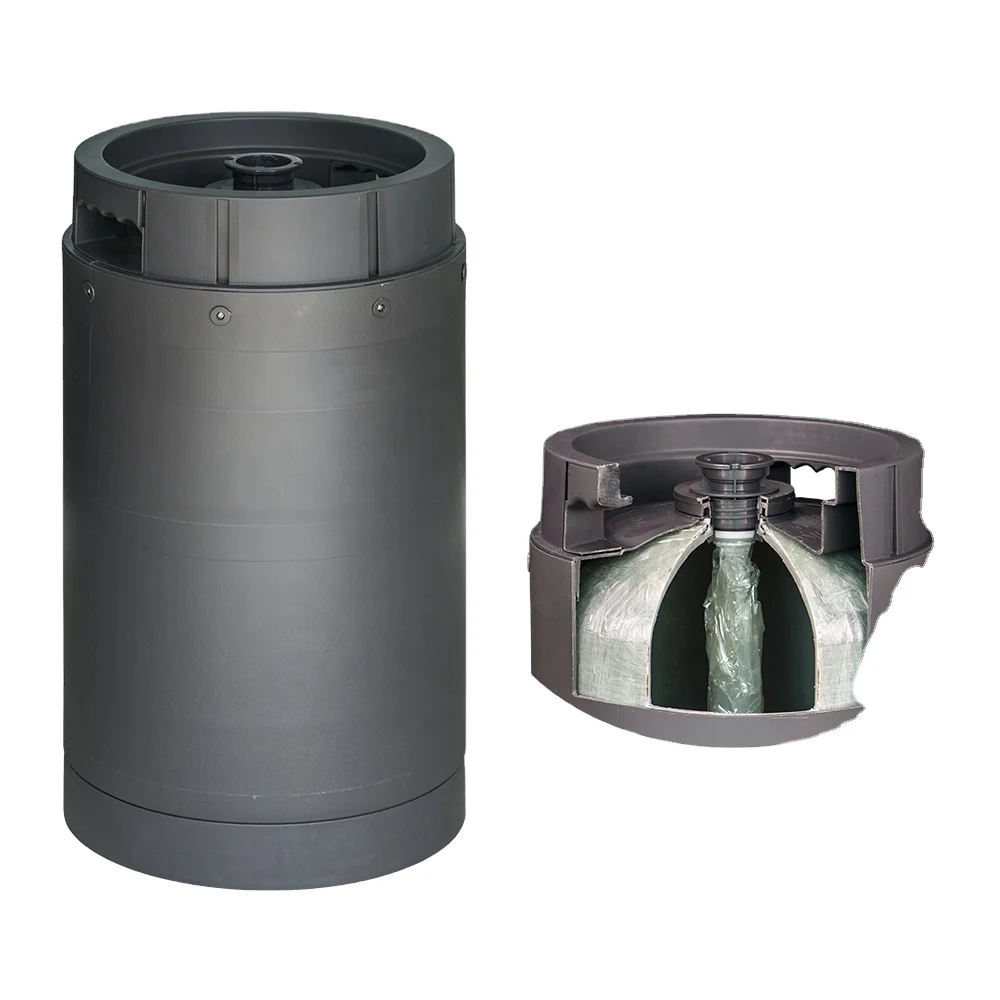 wholesale 5l 10l 15l 18l 20l 30l litres reusable plastic Beer Kegs For home bar Brewery beer with inner spear and bag