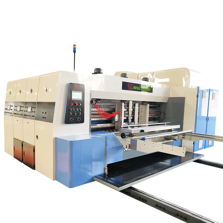 Pizza box printing slotting machine die cutting machine automatic for box carton