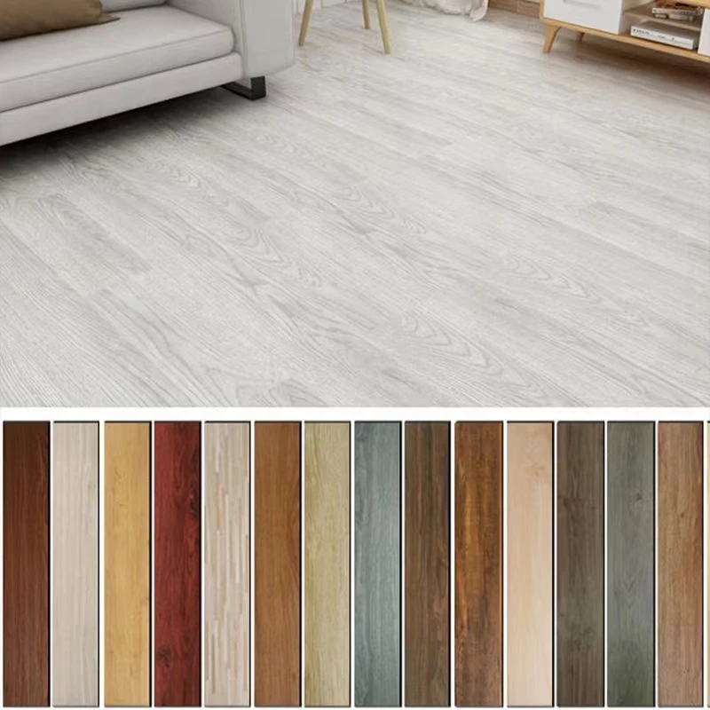 wholesale waterproof lvp flooring plastic self adhesive tiles floor peel and stick tiles pvc tile floor