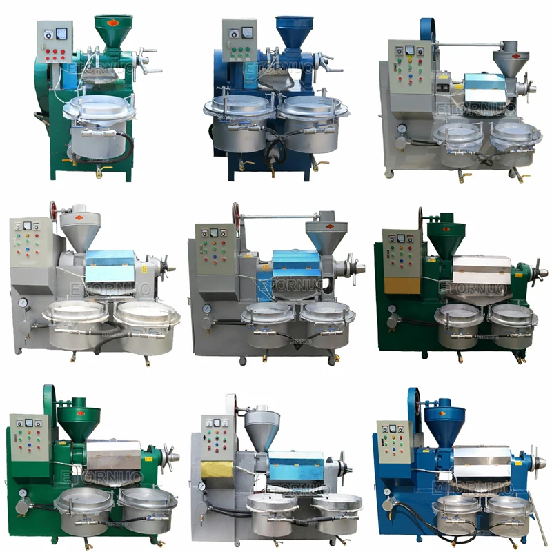 Kenya High Quality Automatic Cold and Hot Presser Shea Nut Beans Linseed Rapeseed Canola Castor Palm Kernel Oil Press Machine