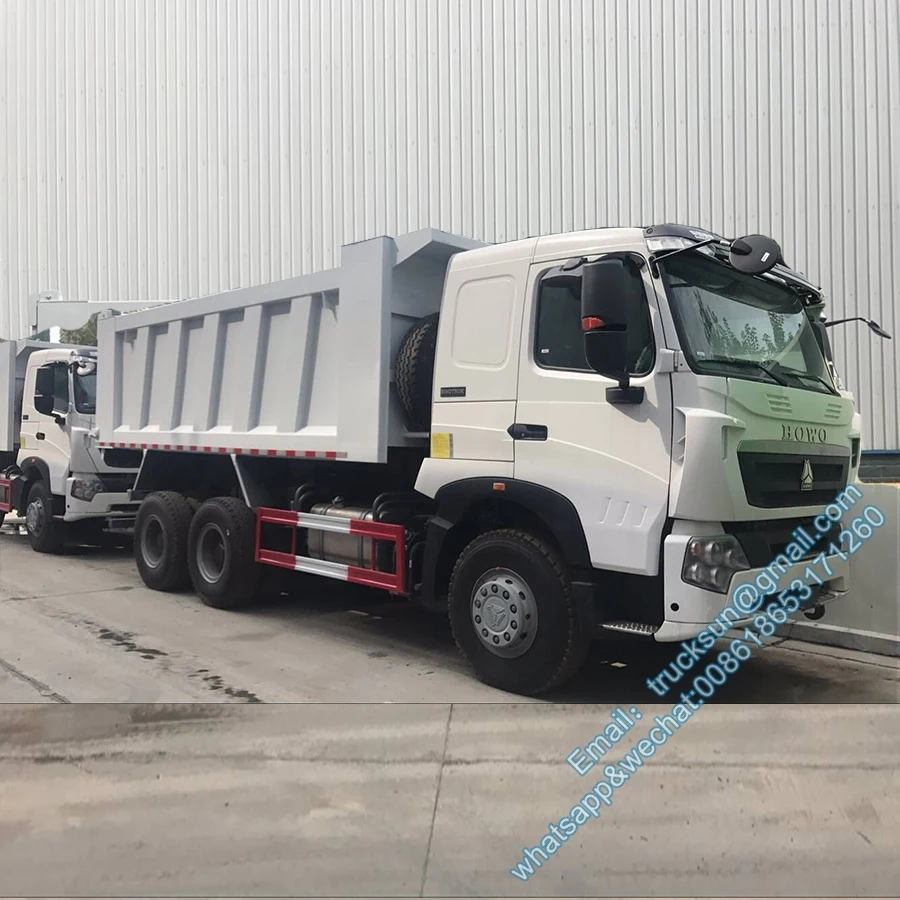 SINOTRUK HOWO A7 T7H 6x4 10 WHEELER 20cbm DUMP TRUCK on stock now ZZ3257N3847N1