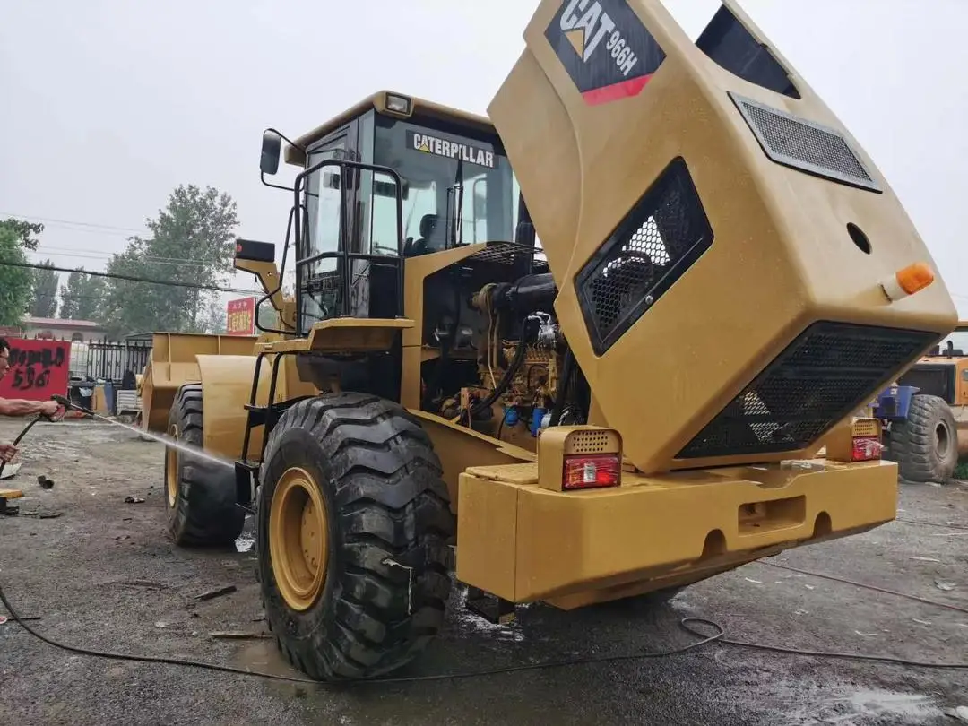 Japanese original imported Caterpillar 966H used wheel loaders sold cheaply and other models Carter sold CAT 966H